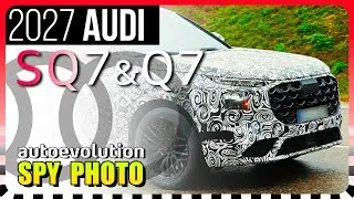 SPY SHOTS: 2026 Audi SQ7 &  Q7