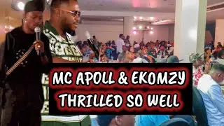 FUNNYMIC JOKE ON JOKES - APOLLO $ MC EKOMZY ON FIRE along side MONICA , OSAMA 