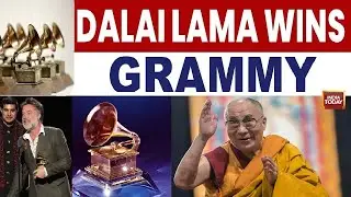 Dalai Lama Honored With First Grammy At 90 | Music | Spiritual Leader | Los Angeles #grammy #tibet