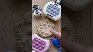 POP IT Kineticsand! #satisfying #popit #machine #kineticsand #shorts