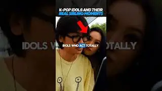 KPOP IDOLS VS THEIR SIBLINGS