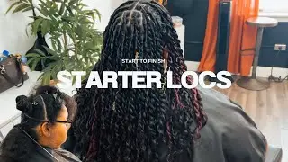 HOW TO: Two Strand Twist Starter Locs | Step by Step