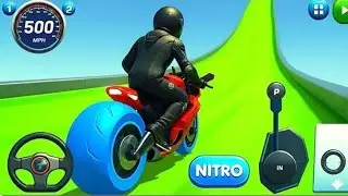Crazy Bike Stunt Racing 💥 | Impossible Tracks Racing | Android Gameplay 2026