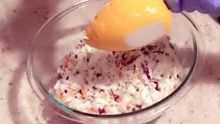 🥬🥕EASY 3 INGREDIENT CLASSIC COLESLAW🥕🥬