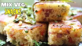 Snacks Recipe | Veg Evening Snacks | Healthy Breakfast Recipes | New Recipes 2021 | ASMR effects