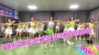 BÀI TỔNG HỢP SIÊU ĐỐT MỠ TOÀN THÂN/ TEMPO 174 - CHÁY LOA- NHẠC SIÊU HÓT / THÚY NHI AEROBIC 