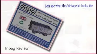 Dapol OO scale 16 Ton Steel Mineral wagon inbox review