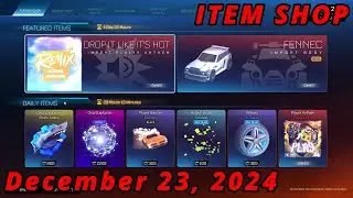 December 23 Rocket League Item Shop: GOLD FENNEC RETURNS!