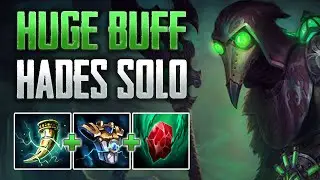 NEW HADES BUFF IS SICK! Hades Solo Gameplay (SMITE Conquest)