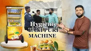 Hygienic Pani Puri Machine Customer Review |Best Automatic PaniPuri Vending Machine #panipurimachine