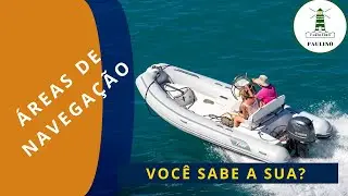 ✅(ÁREAS DE NAVEGAÇÃO) - Conheça os Limites da Navegação em que está habilitado.