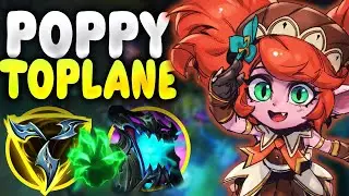 SEASON 14 FULL BUILD POPPY TOP - League Of Legends