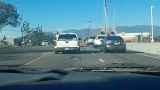 Metrolink 1358 at Cedar Ave in Rialto CA 