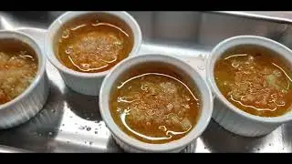 JAUNE D 'OEUF CONFIT AU SEL ET ARÖMATES