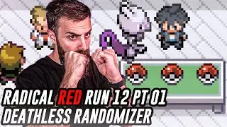FRESH RUN. Deathless Pokemon Radical Red Randomized Nuzlocke! 12 Pt 01