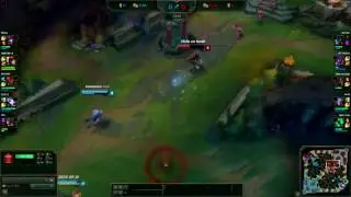 Faker (Katarina) 1v2 Outplay