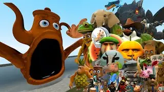 NEW TA TA TA SAHUR SEA EATER VS ALL ITALIAN AI BRAINROT MEMES In Garry's Mod!