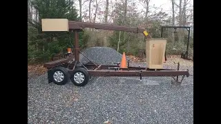 Bucket Truck Restored And Mounted On Its Own Trailer