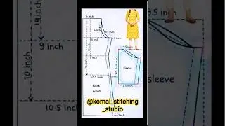 kurti drafting 🥰#shortvideo #fashion #stitching#viral #shorts #beautiful #song #outfit#design#viral