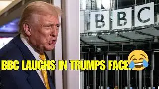 Trump SLAMMED For Suing BBC Over 'Defamation' 😂 | BBC REFUSES To Bend The Knee 💥