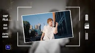 تأثير الكاميرا الإحترفي في أدوبي بريمير برو || Snapshoot Photo Freeze Frame Effect Premiere Pro