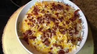 How to cook Grits. Loaded Bacon and Cheese Grits