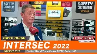 CORTINA Safety Jogger Belgium Industrial Footwear Manufacturer : INTERSEC 2022 Dubai UAE : EXPO NEWS