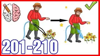 Tricky Line Draw the Part Level 201 202 203 204 205 206 207 208 209 210 Solution or Walkthrough
