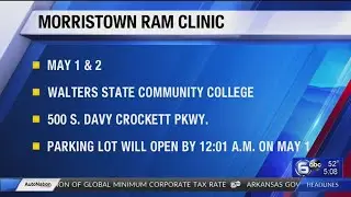 RAM Clinic brings free medical services to Morristown next month