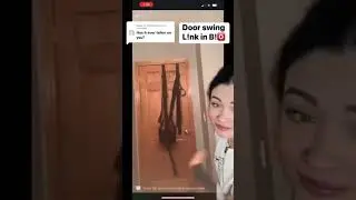 Lol when you use the #doorswing for something other than sex