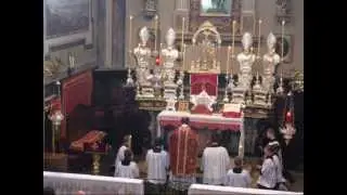 Pentecoste. Santa Messa cantata in rito antico. Vocogno, 27 maggio 2012