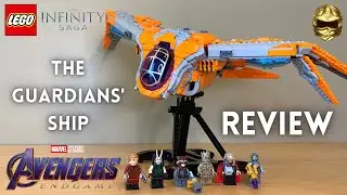 LEGO Marvel Infinity Saga 76193 The Guardians' Ship Review! Guardians of the Galaxy Benatar