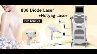Winkonlaser AresPRO&reg; DL900 pro 3 Wavelength Laser Hair Removal Machine + Nd yag Laser, tattoo remova