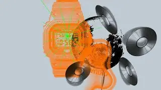 G-SHOCK &times; YOSHIROTTEN MUSIC NIGHT TOKYO AM-500MNT DW-5600MNT : CASIO G-SHOCK