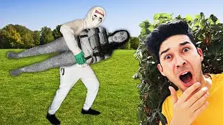 DOMINICK SI FINGE UNA STATUA E IL DOTTOR TIMOTI LA RUBA E LA PORTA VIA NEL SUO LABORATORIO!