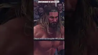 Bron Breakker Vs Seth Rollins. #wwe2k25gameplay #bronbreakker #sethrollins