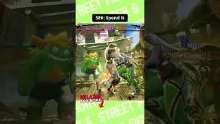 Yoro Sensei spends all 2nd round vs crazy Dee Jay enPetard!🔥#streetfighter6 #fgc