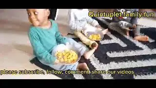 How this quintuplets (5 kids) mess up their lunch