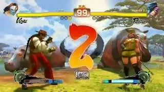 Ultra Street Fighter IV battle: Vega vs Poison