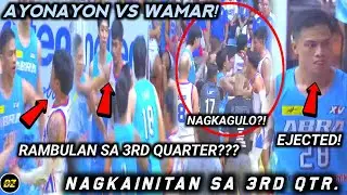 MPBL INTENSE GAME: NAGKAINITAN SA 3RD QUARTER! WAMAR VS AYONAYON!