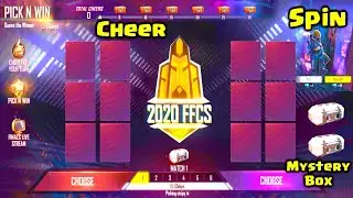 NEW FFCS EVENT | PICK N WIN | CHEER FOR YOUR TEAM | SPIN | MYSTERY BOX | GARENA FREE FIRE