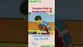 Scorpion King by jaugkun Lee #kabaddi #prokabaddi #youtubeshorts #shorts #2016 (kabaddi 16)