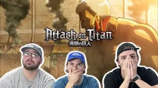 THIS ANIME IS INSANE | Attack on Titan 1x2 Reaction