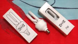 IKEA MegaMan 7watt CFL Light Bulb