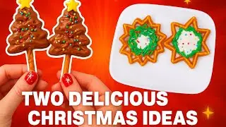 EASY Christmas Chocolate Snacks 🎄🍫 Super Quick & Satisfying @ChocoTime-A  #christmastreats #videos 