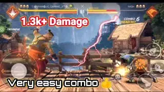 New combo of hong - Joo arrives || high damage and easy to use || JG_gaming || shadow fight 4