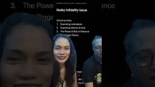 Meiko & Husband Infidelity Issue