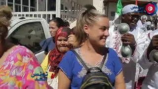 تونسيون اجانب جزائريون افارقة يعيشون اجواء الإحتفال بالمولد النبوي الشريف في تونس..