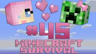 Let's Play Vanilla Minecraft Survival [English] - Girlcraft #45 Mapfail