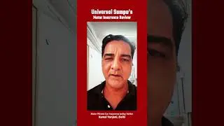Universal Sompo Motor Insurance: My Stress-Free Claim Experience | Kamal Vanjani |